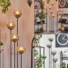 hofstein Koyoto Lampadaire 30 cm Clair, Fumé, 4 lumières* Lampes Modernes