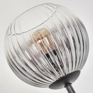 hofstein Koyoto Lampadaire 30 cm Clair, Fumé, 4 lumières* Lampes Modernes