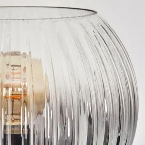 hofstein Koyoto Lampadaire 30 cm Clair, Fumé, 4 lumières* Lampes Modernes