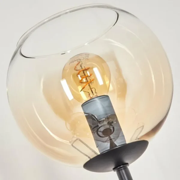 hofstein Koyoto Lampadaire 30 cm Noir, 3 lumières* Lampes Modernes