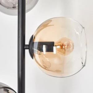 hofstein Koyoto Lampadaire Ambre, Clair, Fumé, 3 lumières* Lampes Modernes