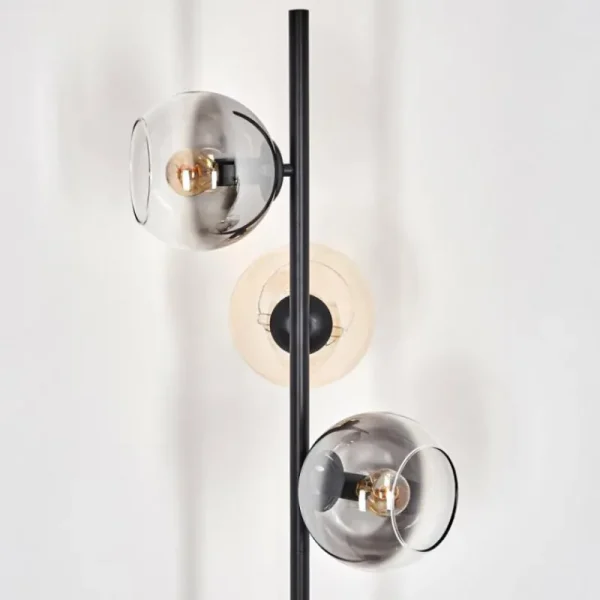 hofstein Koyoto Lampadaire Ambre, Clair, Fumé, 3 lumières* Lampes Modernes