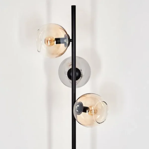 hofstein Koyoto Lampadaire Ambre, Clair, Fumé, 3 lumières* Lampes Modernes