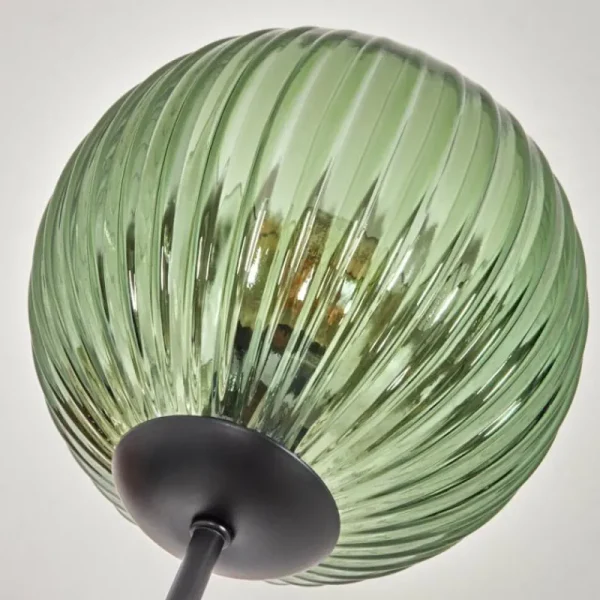 hofstein Koyoto Lampadaire Bleu, Vert, Cuivré, 5 lumières* Lampes Modernes