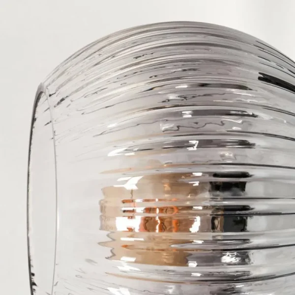 hofstein Koyoto Lampadaire Clair, Fumé, 3 lumières* Lampes Modernes
