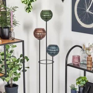 hofstein Koyoto Lampadaire Noir, 3 lumières* Lampes Modernes
