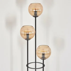 hofstein Koyoto Lampadaire Noir, 3 lumières* Lampes Modernes