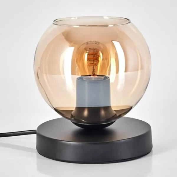 hofstein Koyoto Lampe à poser 15 cm Ambre, 1 lumière* Lampes En Verre