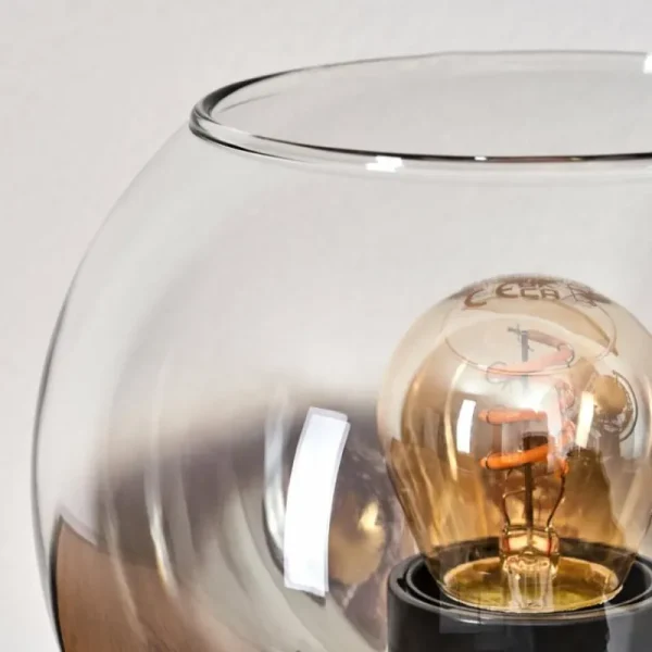 hofstein Koyoto Lampe à poser 15 cm Clair, Fumé, 1 lumière* Lampes Modernes