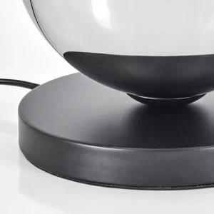 hofstein Koyoto Lampe à poser 20 cm Chrome, Clair, 1 lumière* Lampes En Verre