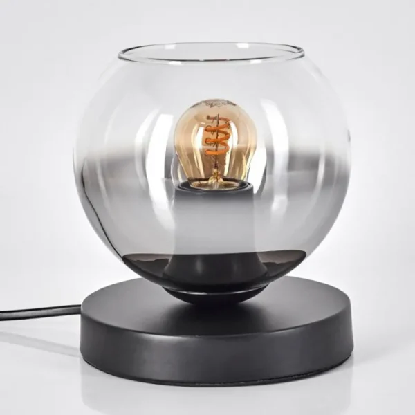 hofstein Koyoto Lampe à poser 15 cm Clair, Fumé, 1 lumière* Lampes Modernes