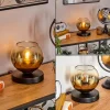 hofstein Koyoto Lampe à poser 15 cm Noir, 1 lumière* Lampes En Verre