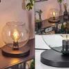 hofstein Koyoto Lampe à poser 25 cm Noir, 1 lumière* Lampes En Verre