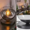 hofstein Koyoto Lampe à poser 25 cm Noir, 1 lumière* Lampes En Verre