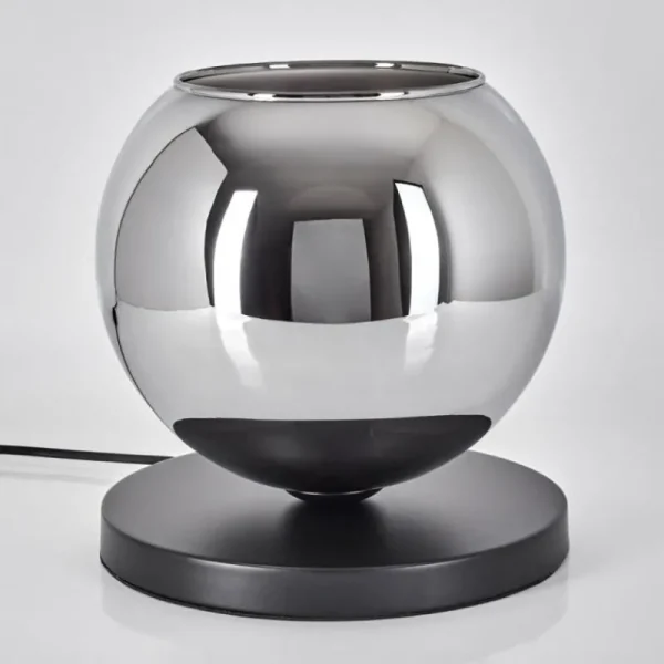 hofstein Koyoto Lampe à poser 25 cm Noir, 1 lumière* Lampes En Verre