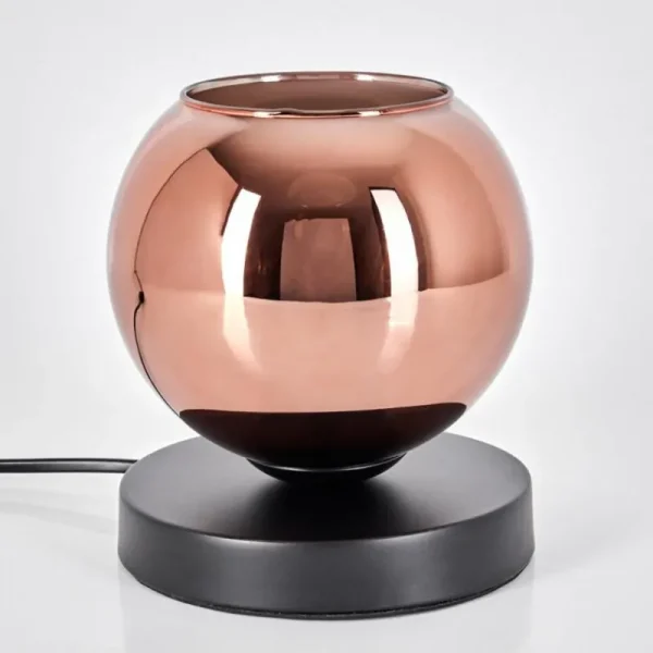 hofstein Koyoto Lampe à poser Noir, 1 lumière* Lampes En Verre