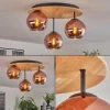 hofstein Koyoto Plafonnier, Boule lumineuse 40 cm Écru, Noir, 3 lumières* Lampes Modernes
