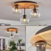 hofstein Koyoto Plafonnier, Boule lumineuse 40 cm Écru, Noir, 3 lumières* Lampes Modernes