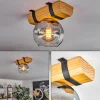 hofstein Koyoto Plafonnier, Boule lumineuse Écru, Noir, 1 lumière* Lampes Modernes