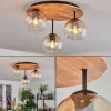 hofstein Koyoto Plafonnier, Boule lumineuse Écru, Noir, 3 lumières* Lampes Modernes