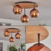 hofstein Koyoto Plafonnier, Boule lumineuse Écru, Noir, 3 lumières* Lampes Modernes