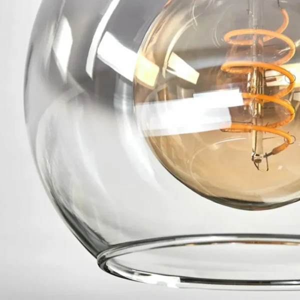 hofstein Koyoto Plafonnier, Boule lumineuse Écru, Noir, 1 lumière* Lampes Modernes