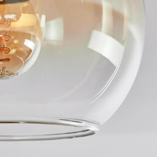 hofstein Koyoto Plafonnier, Boule lumineuse Écru, Noir, 3 lumières* Lampes Modernes