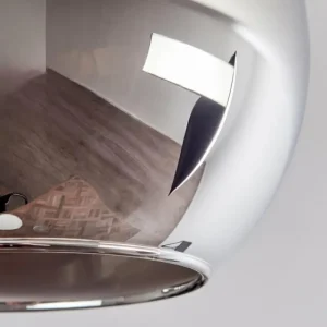 hofstein Koyoto Plafonnier, Boule lumineuse Écru, Noir, 3 lumières* Lampes Modernes