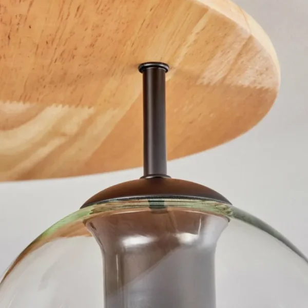 hofstein Koyoto Plafonnier, Boule lumineuse 40 cm Écru, Noir, 3 lumières* Lampes Modernes