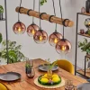 hofstein Koyoto Suspension, Boule lumineuse, Suspension Écru, Noir, 5 lumières* Lampes Modernes