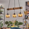 hofstein Koyoto Suspension, Boule lumineuse, Suspension Écru, Noir, 3 lumières* Lampes Modernes