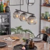 hofstein Koyoto Suspension, Boule lumineuse, Suspension Clair, Fumé, 3 lumières* Lampes Modernes
