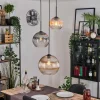 hofstein Koyoto Suspension, Boule lumineuse, Suspension, Suspension grappe Noir, 3 lumières* Lampes Modernes