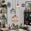 hofstein Koyoto Suspension, Boule lumineuse, Suspension 30 cm Noir, 3 lumières* Lampes Modernes