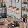 hofstein Koyoto Suspension, Boule lumineuse, Suspension Ambre, Clair, 3 lumières* Lampes Modernes