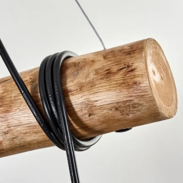 hofstein Koyoto Suspension, Boule lumineuse, Suspension Écru, Noir, 5 lumières* Lampes Modernes