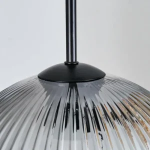 hofstein Koyoto Suspension, Boule lumineuse, Suspension, Suspension grappe Noir, 3 lumières* Lampes Modernes