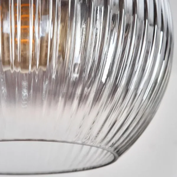 hofstein Koyoto Suspension, Boule lumineuse, Suspension 30 cm Noir, 3 lumières* Lampes Modernes