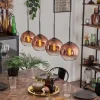 hofstein Koyoto Suspension Clair, Cuivré, 4 lumières* Lampes En Verre