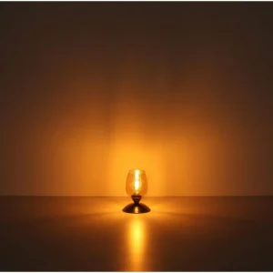 Luminaires Globo Lighting Kuwaita Lampe à poser Nickel mat, 1 lumière* Lampes En Verre