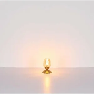 Luminaires Globo Lighting Kuwaita Lampe à poser Nickel mat, 1 lumière* Lampes En Verre