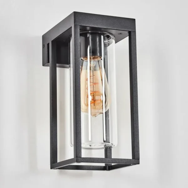 hofstein Lagarelhos Luminaire extérieur, Lampe murale d´extérieur Noir, 1 lumière* Lampes Modernes