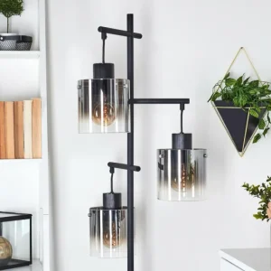 hofstein Lampadaire Gafa Noir, 3 lumières* Lampes Modernes