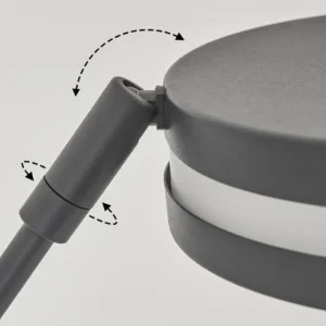 hofstein Lampadaire Huallilemu LED Anthracite, 1 lumière* Lampes Modernes