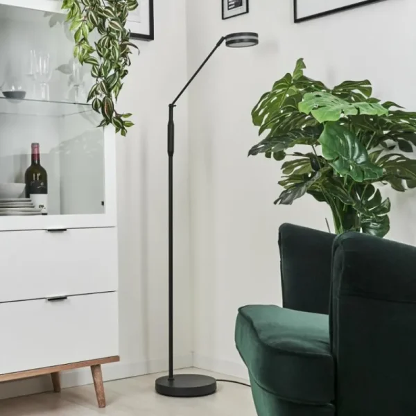 hofstein Lampadaire Huallilemu LED Anthracite, 1 lumière* Lampes Modernes