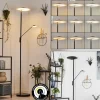 hofstein Lampadaire à vasque Choupico LED Noir, 2 lumières* Lampes Modernes