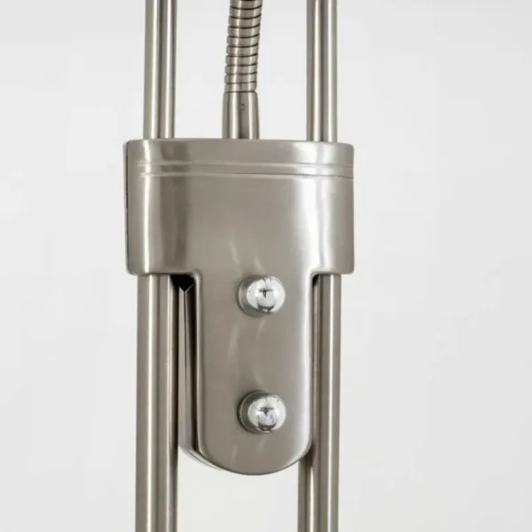hofstein Lampadaire à vasque Biot LED Nickel mat, 2 lumières* Lampes Modernes