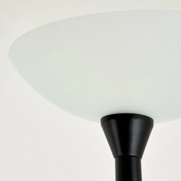 hofstein Lampadaire à vasque Phong LED Noir, 2 lumières* Lampes Modernes