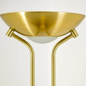 hofstein Lampadaire à vasque Rom LED Laiton, 2 lumières* Lampes Modernes