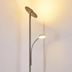hofstein Lampadaire à vasque Veteli LED Blanc, 2 lumières* Lampes Modernes